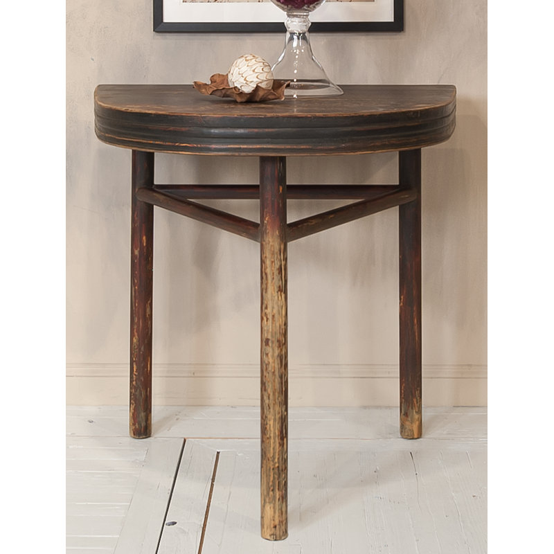 Sarreid Ltd Semi Circle Wall End Table Wayfair